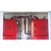 Блочна котельня на твердому паливі Альтеп